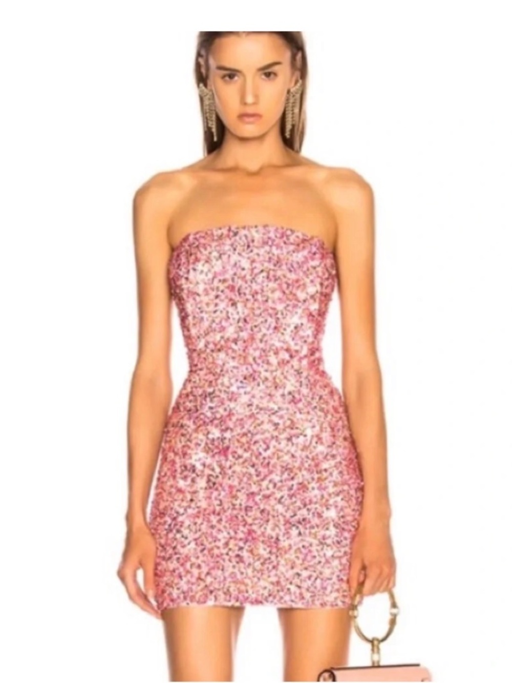 Retrofête Sequin Dress in Pink Heather NWT Size XS